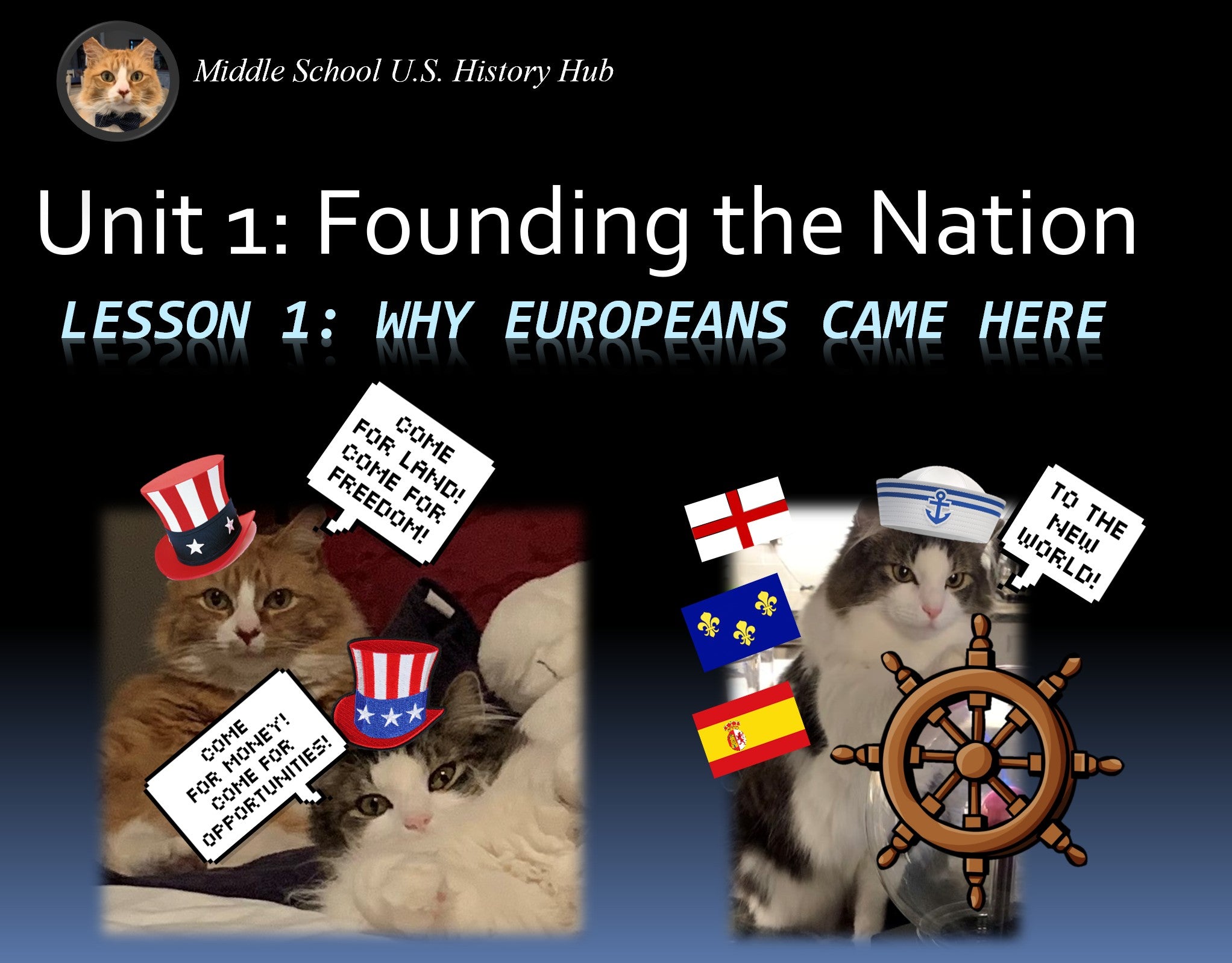1-1 Lesson Bundle: Why Europeans Came Here