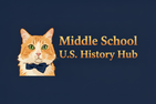 Middle School U.S. History Hub Banner Logo